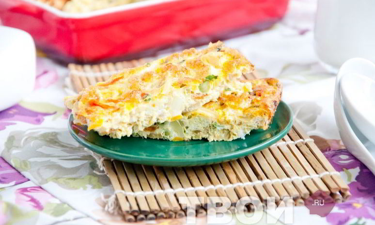 Рецепт омлета в духовке
