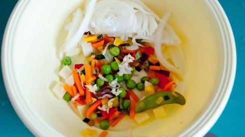 омлет в духовке