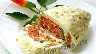 Омлет в пакете