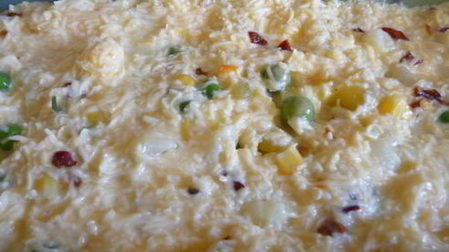 омлет весеннее настроение