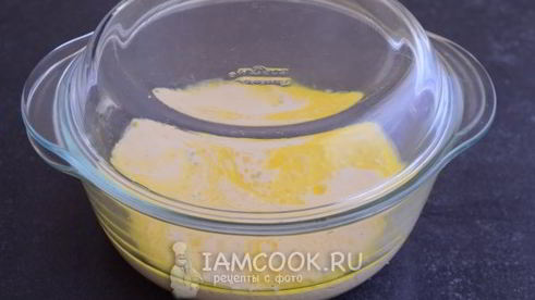 паровой омлет в микроволновке