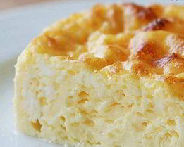 Пышный молочный омлет