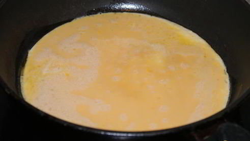 рулетики из омлета