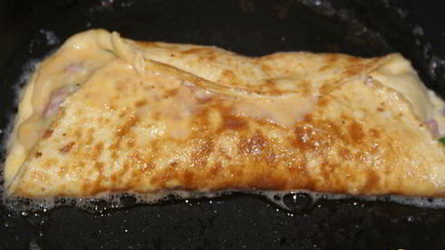 рулетики из омлета