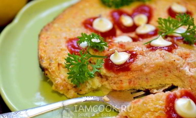 Рецепт томатного омлета