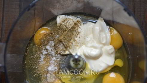 томатный омлет