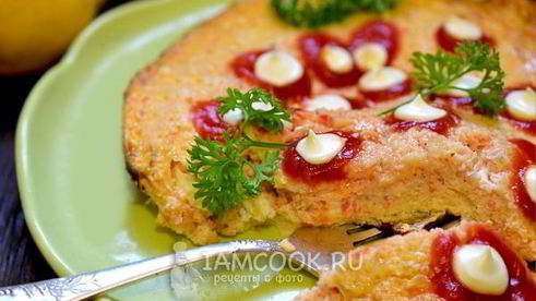 томатный омлет