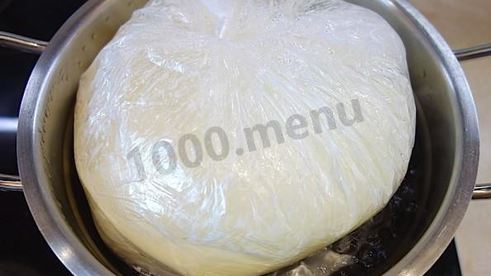 вареный омлет в пакете