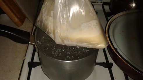 вареный омлет