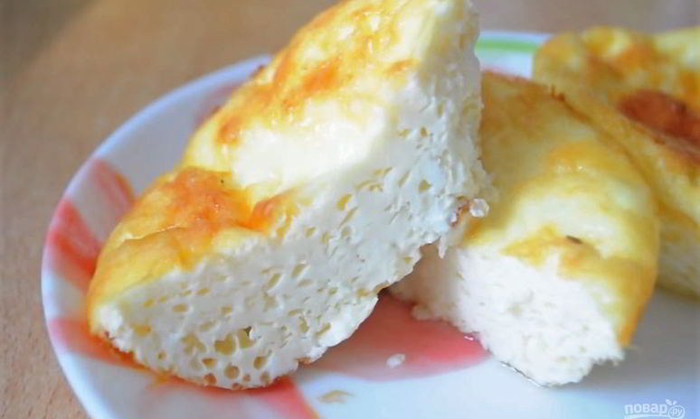 Рецепт воздушного и пышный омлет