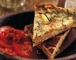 Эгга — Омлет с кабачками и луком по-арабски