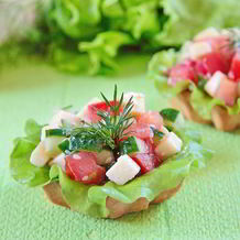 Закуска из огурцов