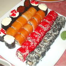 Закуски с креветками