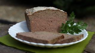 Домашний мясной паштет с печенью