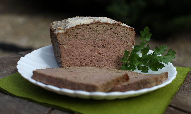 Рецепт домашнего мясного паштета с печенью