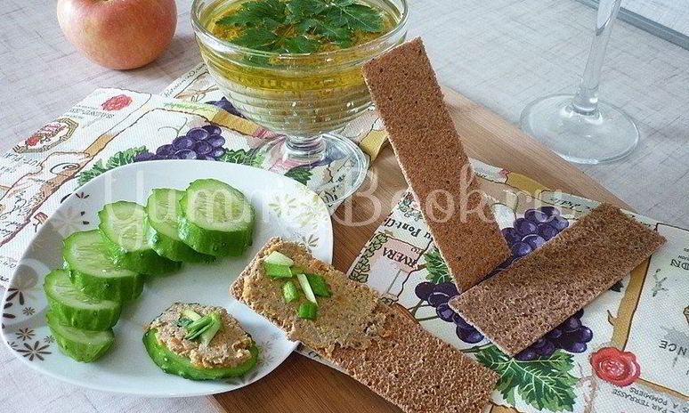 Рецепт куриного печеночно-мясной паштет