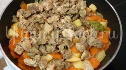 куриный печеночно-мясной паштет