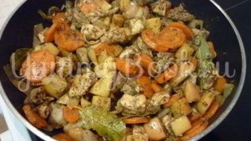 куриный печеночно-мясной паштет