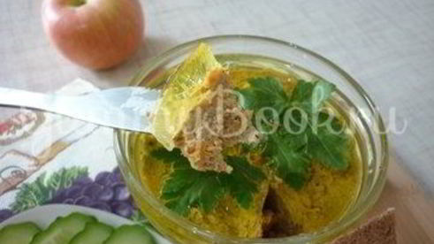 куриный печеночно-мясной паштет