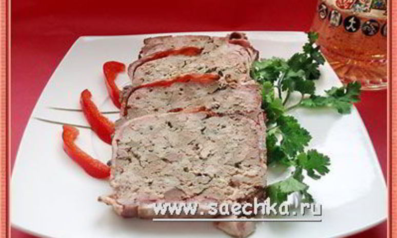 Рецепт паштета для настоящих мужчин