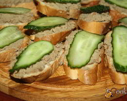 Паштет домашний печеночный Пикантный