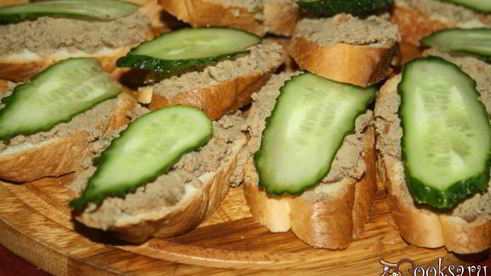 паштет домашний печеночный пикантный