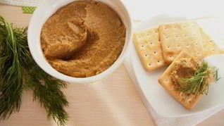 Паштет из чечевицы и грибов