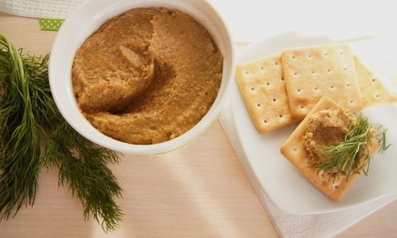 Рецепт паштета иза чечевиц и грибова