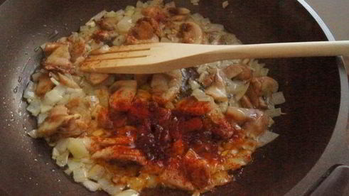 паштет из чечевицы и грибов