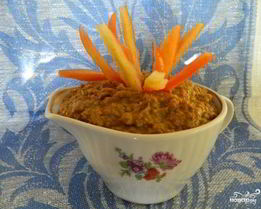 Паштет из говяжей печени с морковью и луком