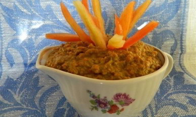 Рецепт паштета из говяжей печени с морковью и луком