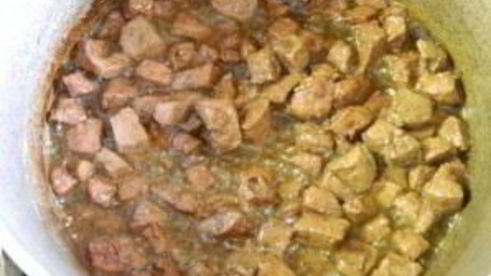 паштет из говяжей печени с морковью и луком