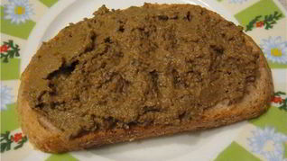 Паштет из говяжьей печени в духовке