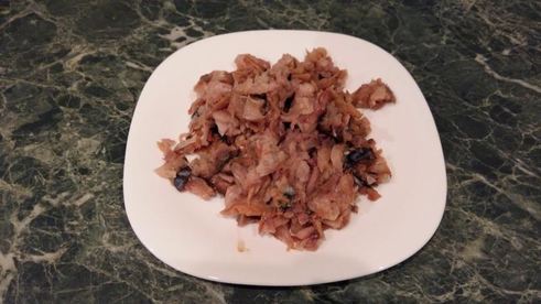 паштет из копченой скумбрии и грецких орехов