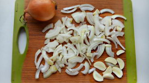 паштет из красной фасоли с гранатом