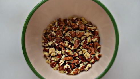 паштет из красной фасоли с гранатом