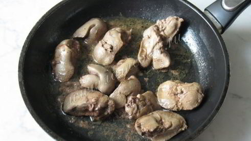 паштет из куриной печени с грибами