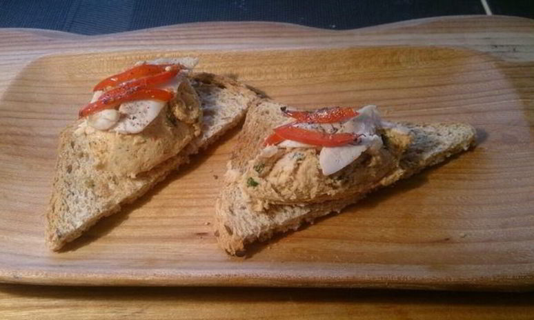 Рецепт паштет из курицы с голубым сыром, инжиром и орехами