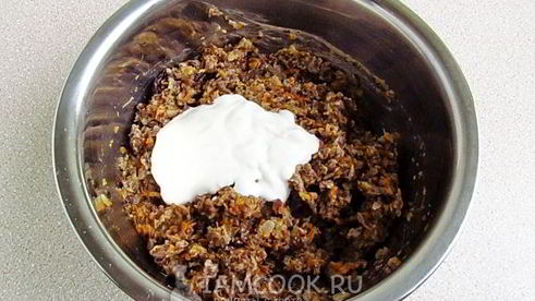 паштет из опят с овощами