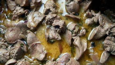 паштет из печени, белого вина и шалфея