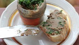 Паштет из печени с тыквой