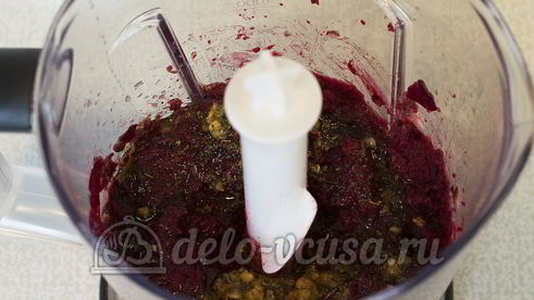 паштет из свеклы и фасоли