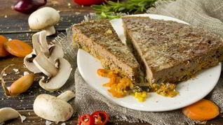 Паштет запеченный из говяжьей печени