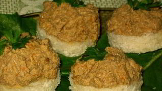 Печеночный паштет из говяжьей печени в мультиварке