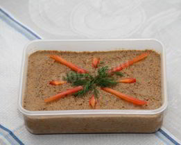 Печеночный паштет из говяжьей печени