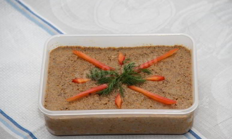 Рецепт печеночного паштета из говяжьей печени