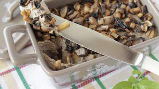 Печеночный паштет с грибами