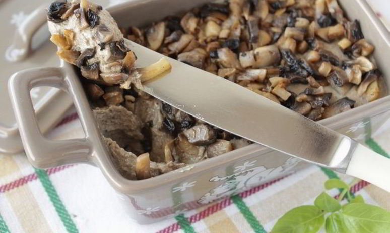 Рецепт печеночного паштета с грибами