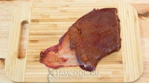 сливочный паштет из говяжьей печени