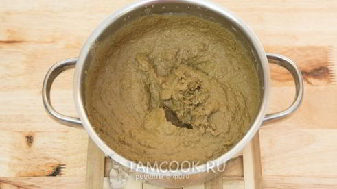 сливочный паштет из говяжьей печени